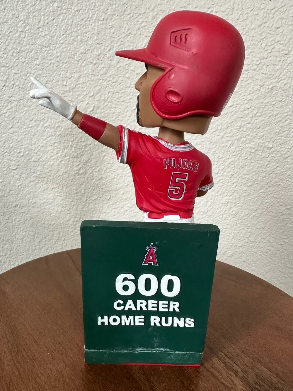 Los Angeles Angels Albert Pujols 600 Home Run Tracker Bobblehead SGA W/ Box